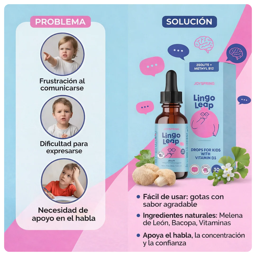 🧠 LINGO LEAP / Impulsa el Desarrollo del Lenguaje y la Atención de tu Hijo