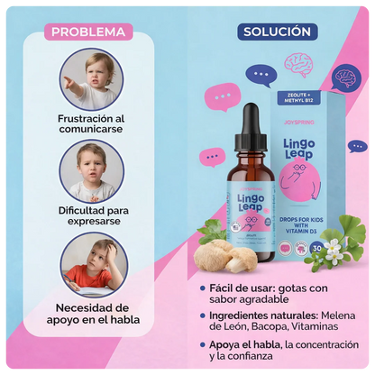 🧠 LINGO LEAP / Impulsa el Desarrollo del Lenguaje y la Atención de tu Hijo